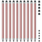 Stylus (10Pcs), Stylus Pen for Touchscreen, High Precision and Sensitivity Stylus Pen for Android Smartphone and Tablets, Compatible with Capacitive Touch Screen (Watermelon red)