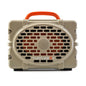 Turtlebox Original Gen 3 Outdoor Bluetooth Speaker, White/Royal Blue