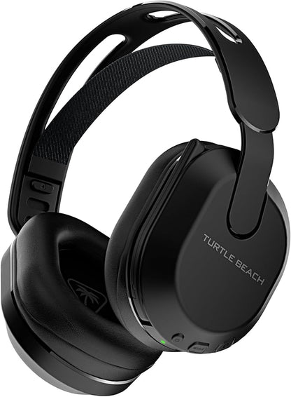 Turtle Beach Stealth 500 Wireless Amplified Gaming Headset for PC, PS5, PS4, & Mobile – 40-Hr Battery, Bluetooth, Memory Foam Cushions, Flip-to-Mute Mic, EQ Presets, Companion App – Black
