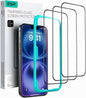 ESR 3 Pack for iPhone 16 / iPhone 15 Screen Protector, [9H Hardness] [Military Grade Shatterproof] Full Coverage Tempered Glass Film with Easy Installation Tool, HD Clear, Scratch Resistant