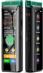 136GB Digital Voice Recorder with Playback, Innioasis R1 Full Touchscreen Voice Recorder with Bluetooth, Voice Activated Sound Audio Recorder Device with Mic (Green)