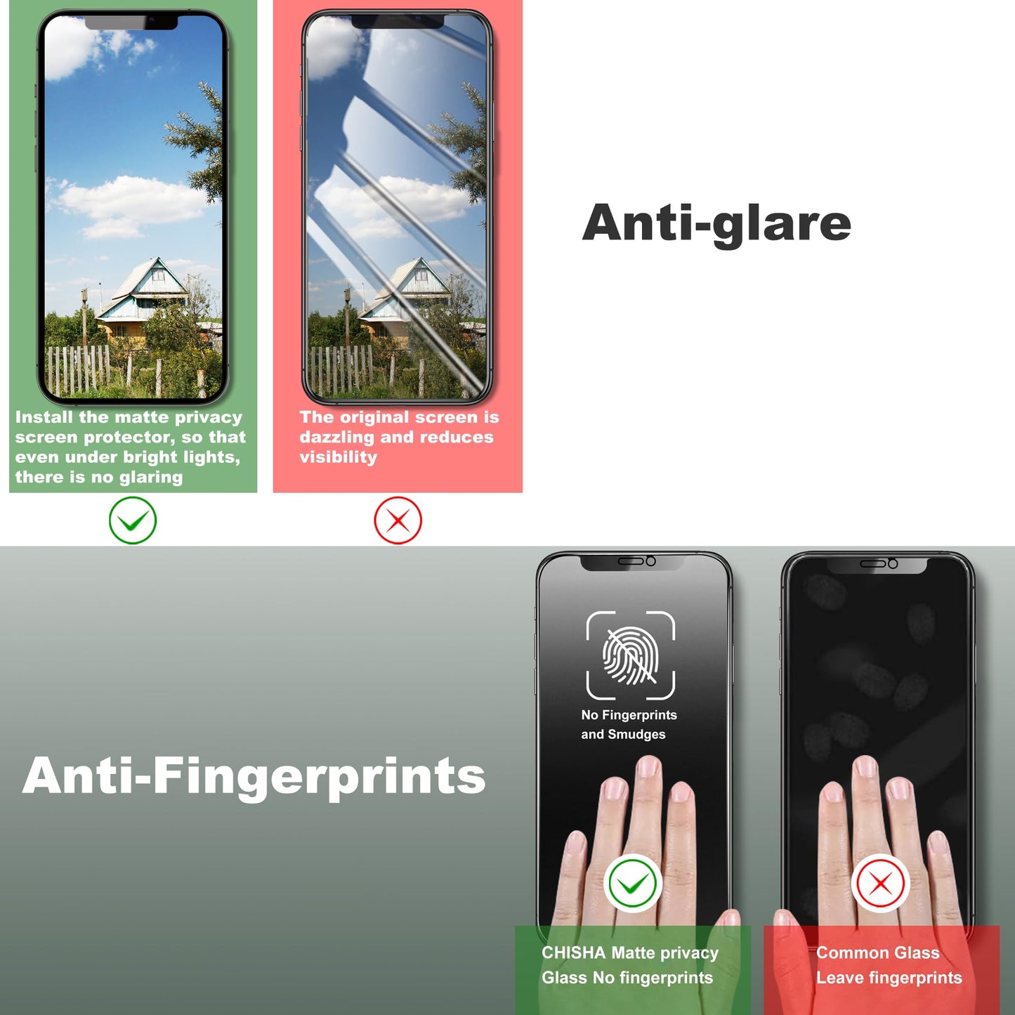 SHANG PIN JIA 2 Pack Matte Privacy Screen Protector for iPhone 11 Pro Max and iPhon XS MAX 6.5-Inch Auto Dust Removal, No Bubbles,Anti-Spy Tempered Glass Film, Easy Installation