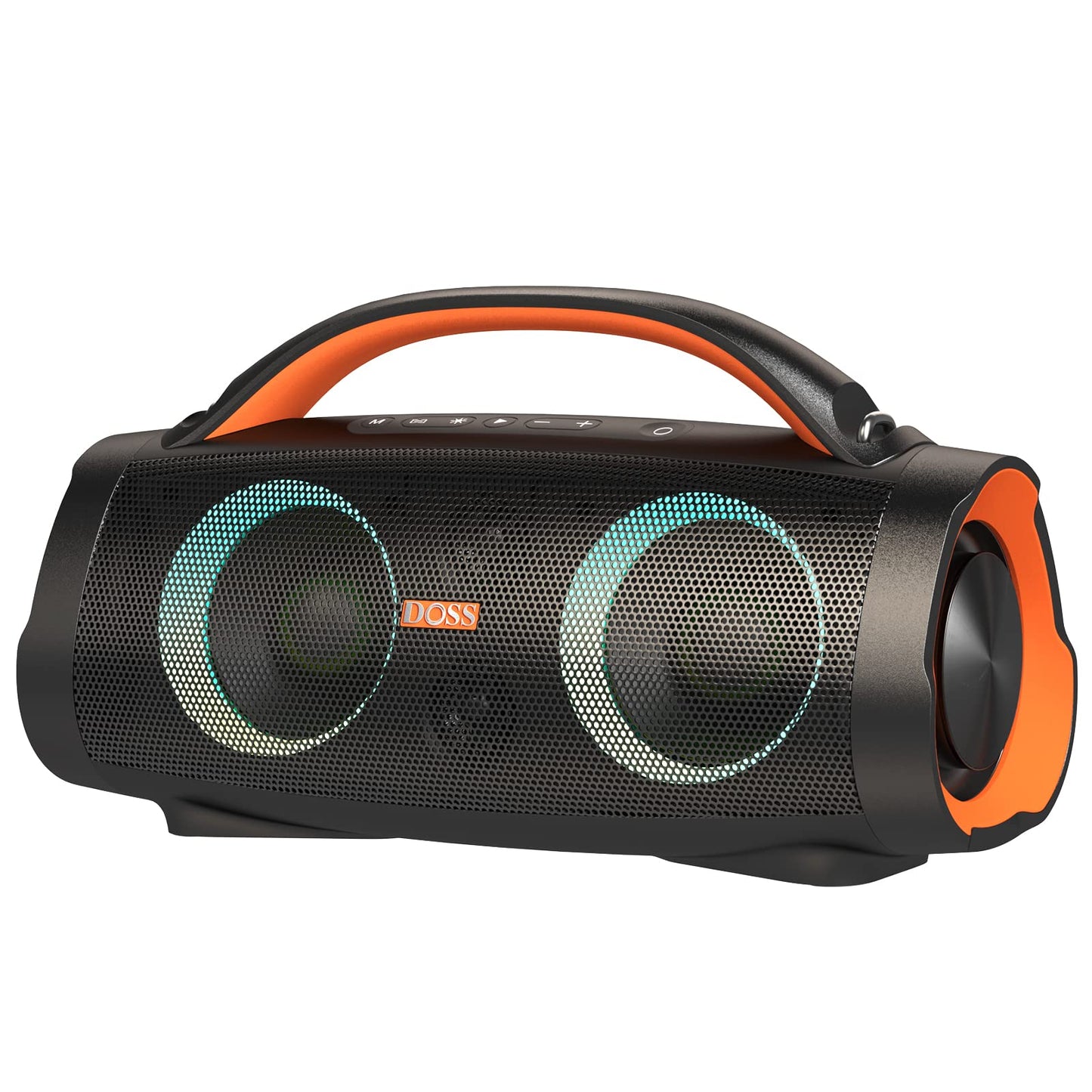 DOSS Extreme Boom Pro 100W Loud Outdoor Speaker, IPX6 Waterproof for Beach