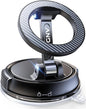 Car Phone Holder for Magsafe [78+LBS Strongest Suction & 2400gf Strongest Magnetic] 360° Adjustable Car Phone Mount, Phone Holders for Your Car for iPhone 16 Pro Max 15 14 13 12 Plus (Carbon Fiber)
