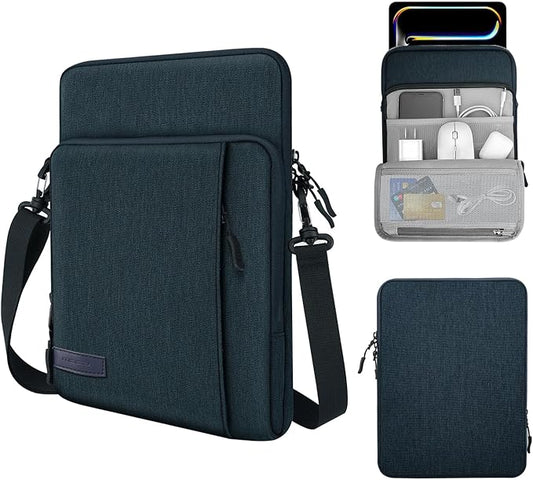MoKo 10-13 Inch Tablet Sleeve Bag Carrying Case with Multiple Pockets