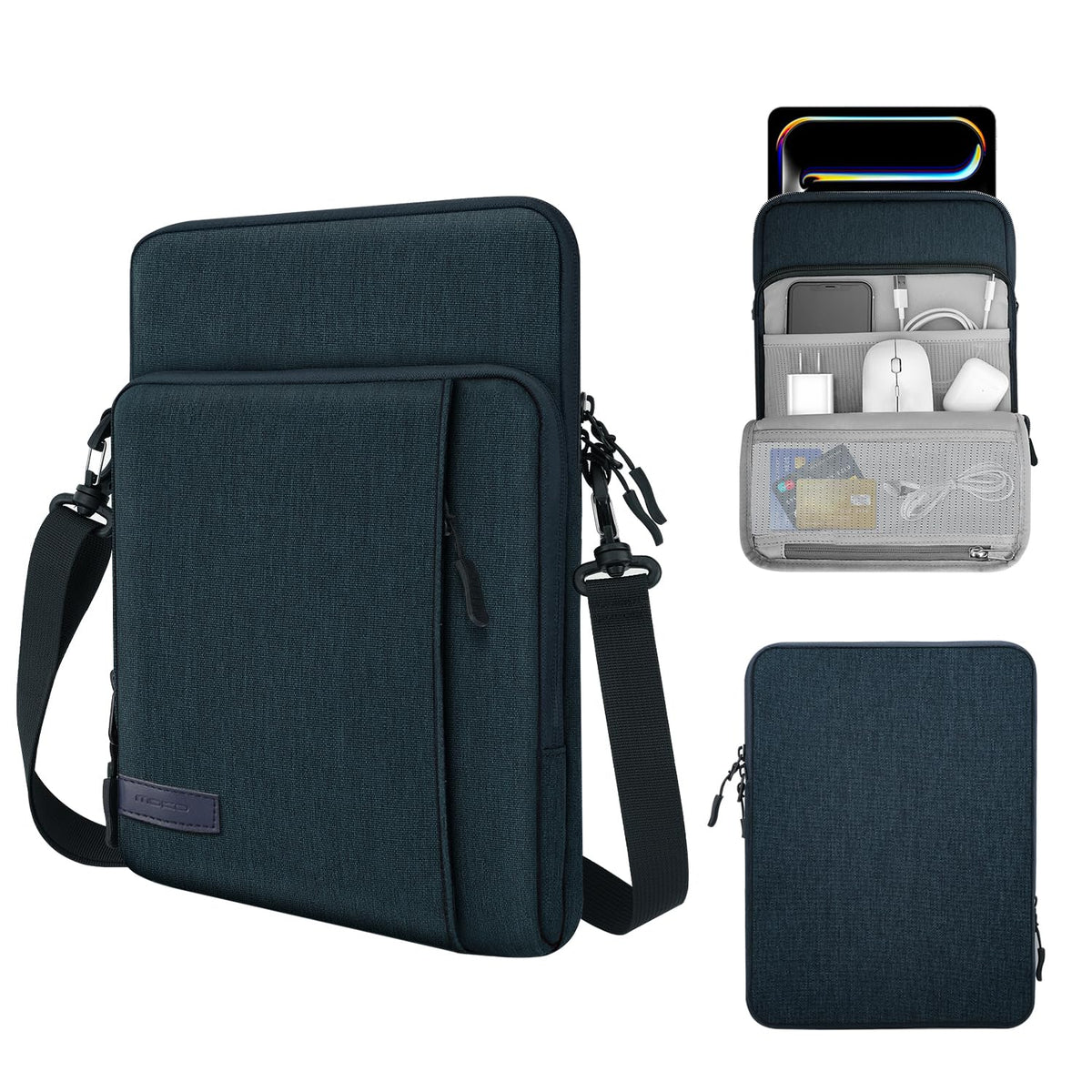 MoKo 13.3-14 Inch Laptop Sleeve Bag Carrying Case with Accessory Pocket