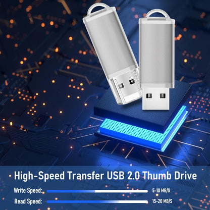 8GB Flash Drive 20Pack Bulk USB Thumb Drive Nicepicten USB 2.0 Memory Stick
