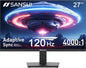 SANSUI 24 Inch Gaming Monitor 180Hz, DP 1.4 & HDMI 2.0 Ports High Refresh