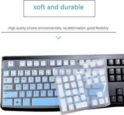 MUBUY Keyboard Cover & Skin Protector for Logitech MK120 - keyboard Protective Skin, US Layout