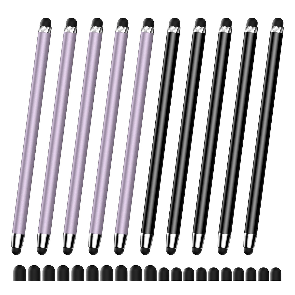 DAXINGXING Stylus(10 PCS), Stylus Pens for Touchscreen iPad (Gold & Black)
