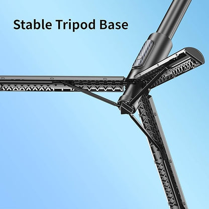 SEAJIC for MagSafe Tripod for iPhone 64 Selfie Stick Tripod Phone with Metal Ring and Remote, Phone for Video Recording, Cell Phone Mount Stand for Cellphone