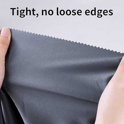 4 Pack 16''x16'' Extra Large Microfiber Cleaning Cloths, K&F Concept Oversized Microfiber Cloths for TV Screen, Electronics, Laptops, Telescope, Computers, Eyeglasses, Gray