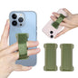 WUOJI Universal Phone Grip for Smartphones - Phone Holder for Hand for Back of Phone - Wireless Charging Compatible - 2Pack(Black Green)