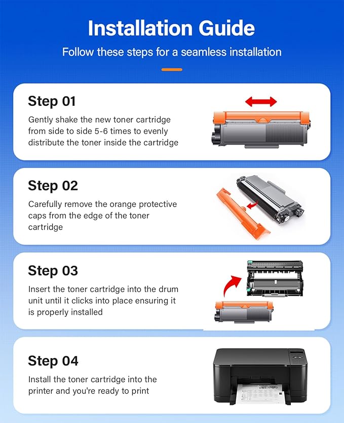 TN660 Black Toner Cartridge 2-Pack Replacement Compatible for Brother TN-660 660 Toner HL-L2380DW HL-L2320D HL-L2340DW DCP-L2540DW MFC-L2700DW MFC-L2720DW HL-L2300D HL-L2360DW DCP-L2520DW Printer Ink