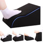 Opuvidity Foot Rest for Under Desk at Work, Ergonomic Under Desk Footrest with Washable Cover for Office, Home & Gaming Leg Elevation Pillow Blue