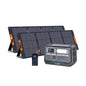 ALLWEI 2400W LiFePO4 Power Station, 2048Wh Solar Generator with 1500W AC Charging &1200W Solar Charging, Expandable to 10.24kWh, with Pure Sine Wave AC Outlets for Home Backup, Power Outages & Camping