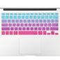 Allinside Green Ombre Keyboard Cover Skin for MacBook Pro 13" 15" 17" (2015 or Older Version), MacBook Air 13" A1369/A1466, Older iMac Wireless Keyboard MC184LL/B