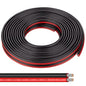 10 Gauge Wire 20FT Tinned Copper Wire-2 Conductor Parallel Wire Insulated Stranded Wire for Solar Panel Car Audio Automotive, Low Voltage Electrical Wire for LED Lighting (10AWG 20FT)