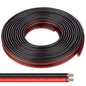 Shirbly 10 Gauge Wire 10FT Tinned Copper Wire - 2 Conductor Parallel Wire Insulated Stranded Wire for Solar Panel Car Audio Automotive, Low Voltage Electrical Wire for LED Lighting (10AWG 10FT)