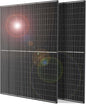DOKIO 800W (2×400W) Monocrystalline Solar Panels 12/24V, 3 m Leads Each for Yard/Garden - Backyard Shed/Cabin/Patio, Off-Grid 12V Systems, Prefer Parallel for Stable Output, Fewer Connections