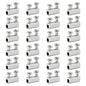 Biaungdo 24 Pcs Stainless Steel Wire Rope Cable Clamp, Adjustable New Upgrade Double Hole Wire Rope Clamp Fastener