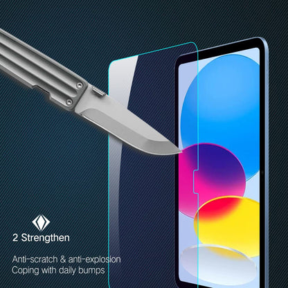 PERFECTSIGHT Anti Blue Light Screen Protector Compatible with iPad Air 5 2022/ Air 4 10.9 inch 2020/ iPad Pro 11 (2022/2021/2020/2018 Model), HD Clear Eye Protection Anti Fingerprint Tempered Glass