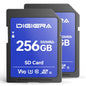 DIGIERA 128GB LSU200 SDXC UHS-II Memory Card - up to 300MB/s, C10, U3, V90, 8K, SD Card for Computers, Digital Cameras, Home Theatre Devices, Car Navigation Systems (1 Pack)