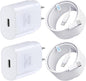 Phone 15 16 Charger, 30W Super Fast Charging, USB C Block Type C Cable Cord 10ft for iPhone iPhone 16,16 Plus,16 Pro,16 Pro Max, iPhone 15, iPad Pro 12.9/11, Galaxy S24,S23-2Pack