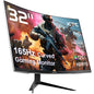KTC 32 Inch Curved Gaming Monitor - FHD 1080p 165Hz Curve Monitor, 1500R, 1ms MPRT, Adaptive Sync, 122% sRGB, DP/HDMI, Tiltable, Eye Care, VESA, HDR10 for Gaming Home Office Business, H32S17C