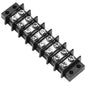 GLOSO Marine Terminal Blocks TBD Double Row Stainless 10-22 AWG Cu, 30A/600V- 1 Pack, 14 Poles