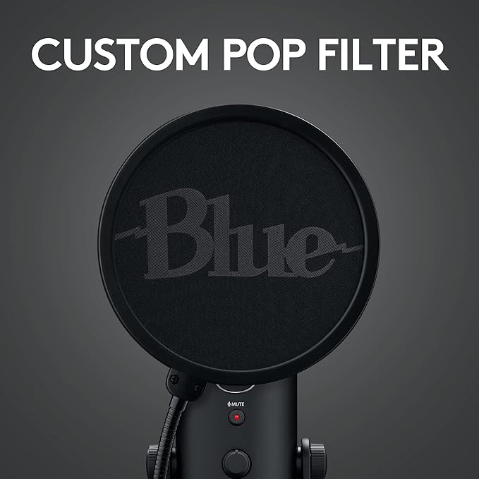 Blue Yeti Streaming Micophone Kit with Microphone for PC/Mac/PS4/PS5