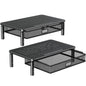 ELIVED 2 Pack Monitor Stand Riser with Metal Drawer, 3 Height Adjustable