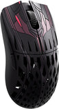 Pwnage Trinity CF Wireless Gaming Mouse - Sakura Samurai Colorway - 39g Ultralight Symmetrical Design - 8KHz Polling - Custom XERO PAW3950 Sensor 36,000 DPI - Solid Sides - PTFE Skates - Esports Grade