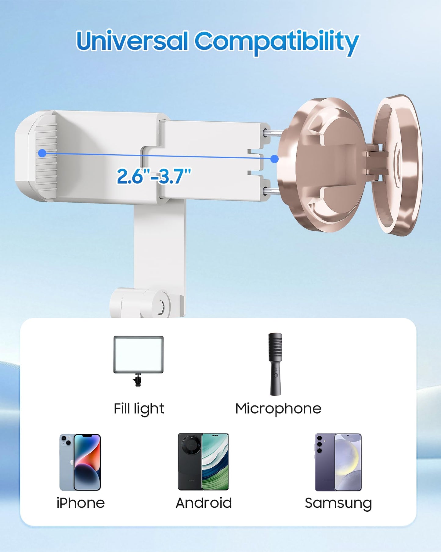 ACKIMA 67" Selfie Stick Tripod with Wireless Remote for iPhone and Android