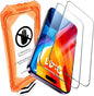 UniqueMe for iPhone 14 Pro Screen Protector - [Military Grade Shatterproof & 9H+ Hardness] Screen Protector 14 Pro Tempered Glass Full Coverage Protection, Easy Installation, 2 Packs