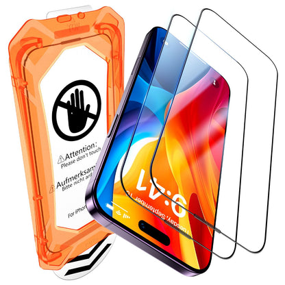 UniqueMe 2 Packs for iPhone 14 Pro Screen Protector