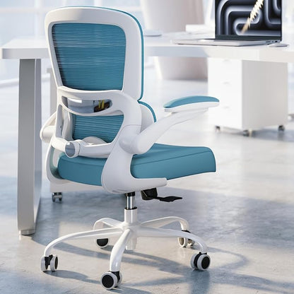 TRALT Office Chair - Ergonomic Desk Chair with Adjustable Lumbar Support, Mesh Computer Chair, Executive Chair for Home Office Comfortable Lumbar Support (1