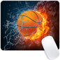 Water and Fire Balls Marble Mouse pad Customized Mousepad Non-Slip Rubber Base Mouse Pads for Computers Laptop Office Desk Accessories Mouse pad