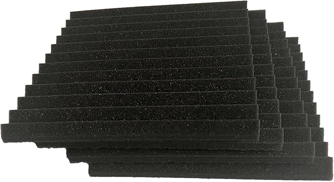 96 Pack Medium Sale Acoustic Foam Soundproof Foam(Accompanied By Double-Sided Adhesive Tape) (96 Black)