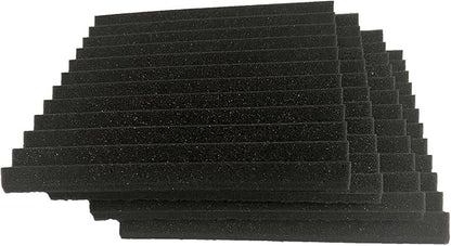 96 Pack Medium Sale Acoustic Foam Soundproof Foam(Accompanied By Double-Sided Adhesive Tape) (96 Black)