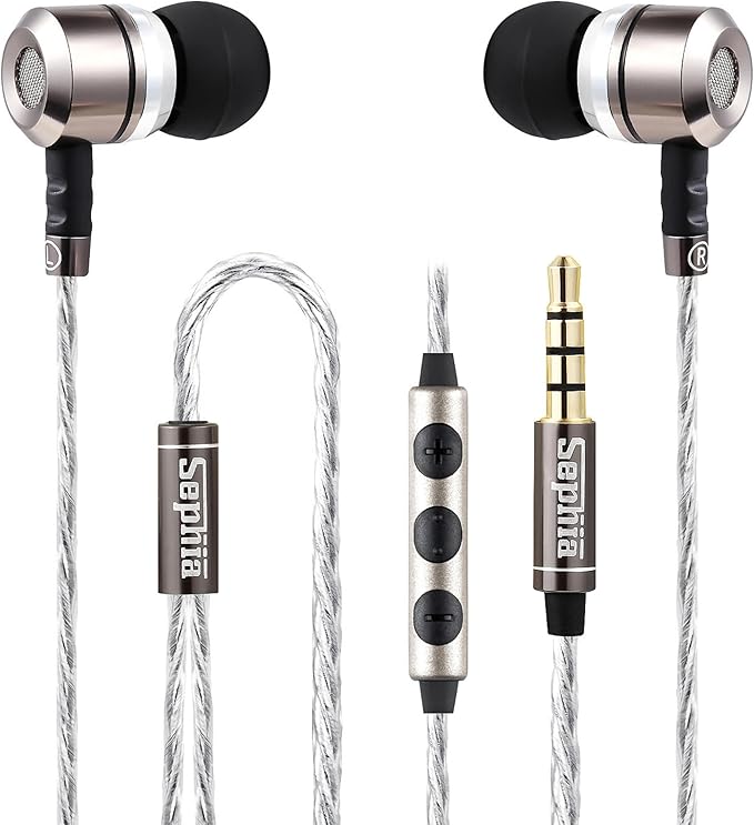 Sephia SP3060VC Earbuds Wired in-Ear Headphones with Mic