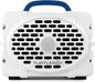 Turtlebox Original Gen 3: Portable Outdoor Bluetooth Speaker – Ultra-Loud (120dB), Waterproof (IP67), Rugged, Impact-Resistant, 3-Day Battery | Party Mode: Unlimited Pairing Stereo, White/Royal Blue