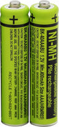2 BK-40AAABU 1.2V 400mAh Battery Packs for Panasonic BK40AAABU Highpower Corun Cordless Phone