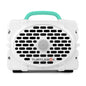 Turtlebox Original Gen 3 Outdoor Bluetooth Speaker, White/Royal Blue