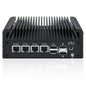 Firewall Micro Appliance Core N150,4xi226-V 2.5G Fanless Mini PC,DDR5,2*NVMe 2*SATA,6*USB,2*HDMI,Type-C,DP,Firewall Mini PC NAS Server