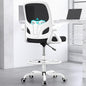 Tall Drafting Chair with Footrest Ring for Home and Work, Ergonomic Home Desk Office Chair with Flip up Arms and Lumbar Support, Extended Height Executive Desk Office Chair(White)