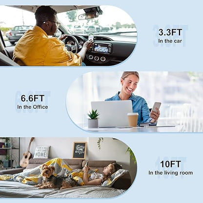 3-Pack Pink [3.3FT+6.6FT+10FT] 60W USB C to USB C Cable, Type C Fast Charging Cable for iPhone 16 15 Pro Plus Pro Max，for Galaxy S24 S23, for iPad Pro/Air, for MacBook Pro/Air and More