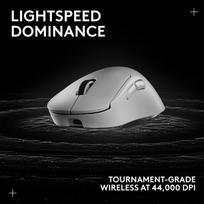 Logitech G PRO X Superlight 2 DEX Wireless Gaming Mouse - White