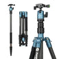 Fotopro X-GO Max 68" Carbon Fiber Camera Tripod, Professional Heavy Duty Camera Tripod with Ball Head, Detachable Monopod, Dia.28mm Leg, Load up to 26.46lbs, Weights only 3.3lb, for DSLR