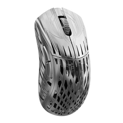 PWNAGE Stormbreaker Magnesium Wireless Gaming Mouse 8kHz - 50grams Ultralight Esports Pro Gamer Flawless Professional PAW3950 Optical Sensor 36,000 DPI - 8000Hz -100% PTFE Skates Ergo -Platinum